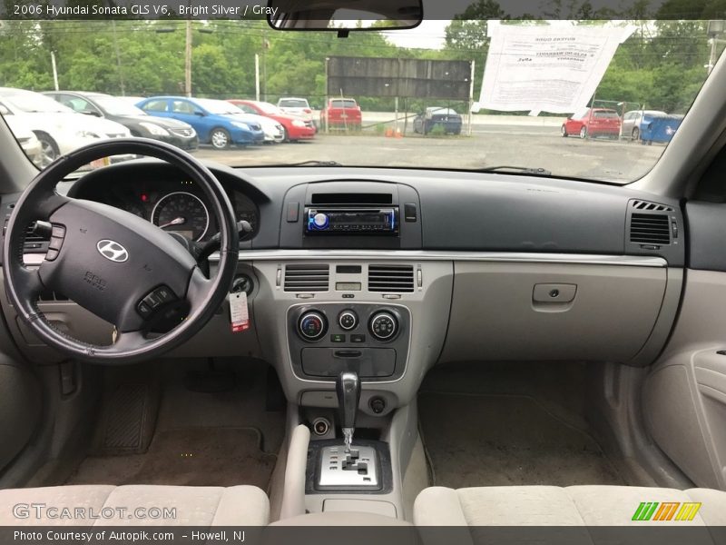 Bright Silver / Gray 2006 Hyundai Sonata GLS V6
