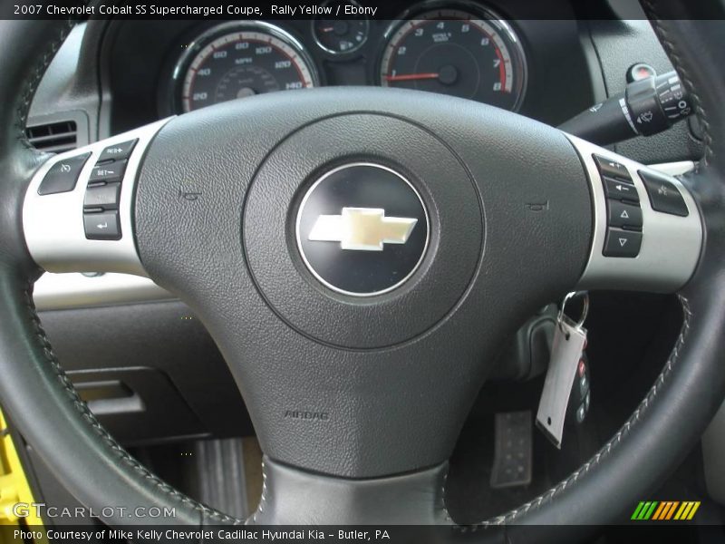 Rally Yellow / Ebony 2007 Chevrolet Cobalt SS Supercharged Coupe