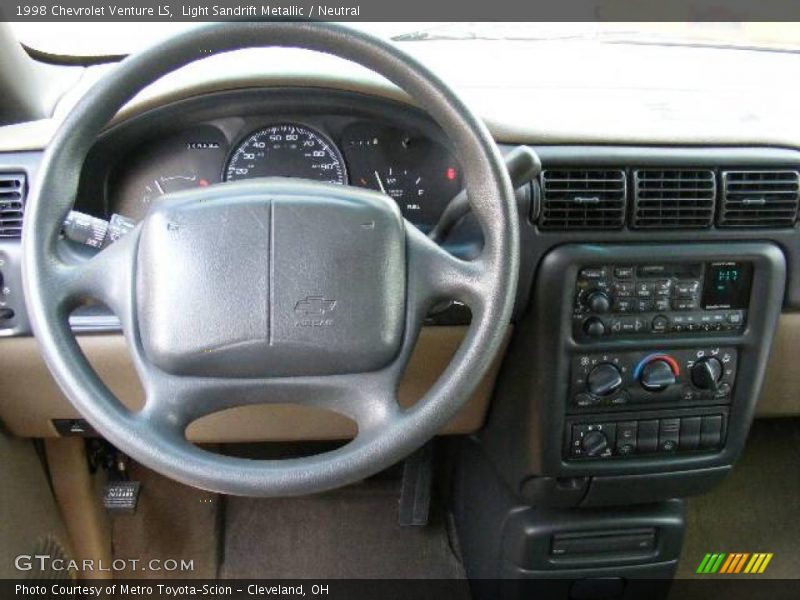 Light Sandrift Metallic / Neutral 1998 Chevrolet Venture LS