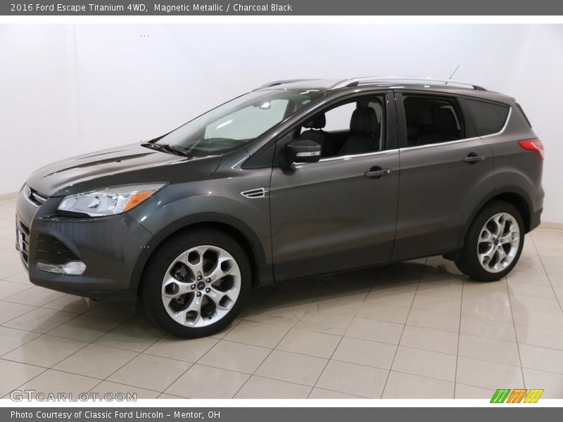 Magnetic Metallic / Charcoal Black 2016 Ford Escape Titanium 4WD