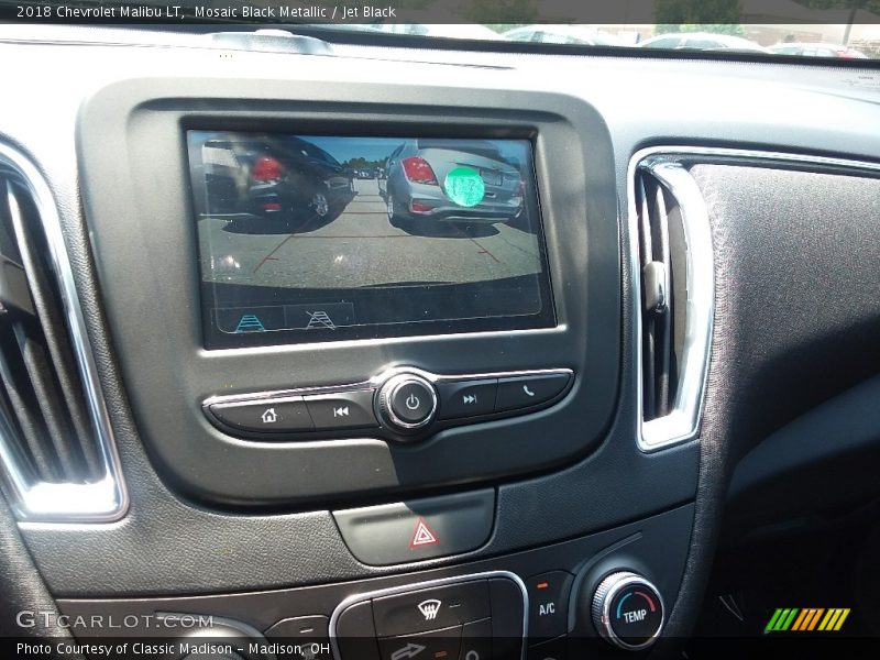 Mosaic Black Metallic / Jet Black 2018 Chevrolet Malibu LT