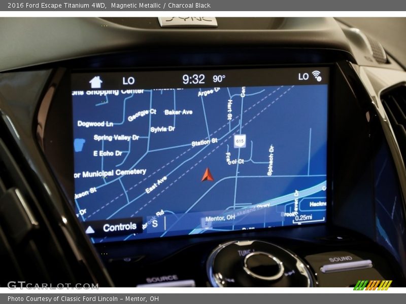 Magnetic Metallic / Charcoal Black 2016 Ford Escape Titanium 4WD