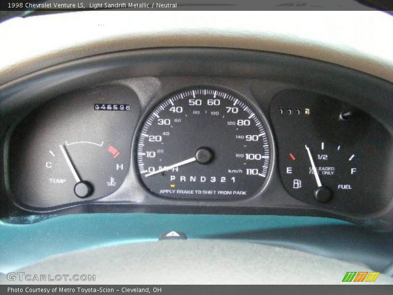 Light Sandrift Metallic / Neutral 1998 Chevrolet Venture LS