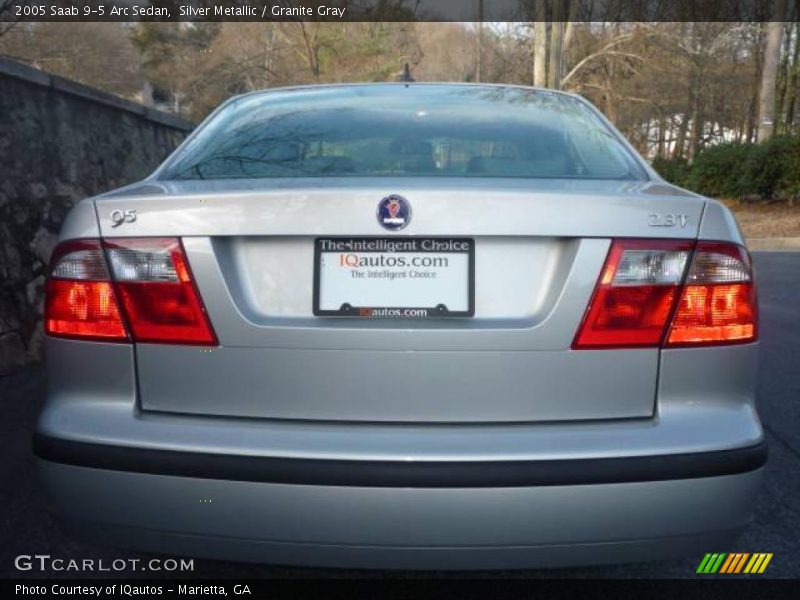 Silver Metallic / Granite Gray 2005 Saab 9-5 Arc Sedan
