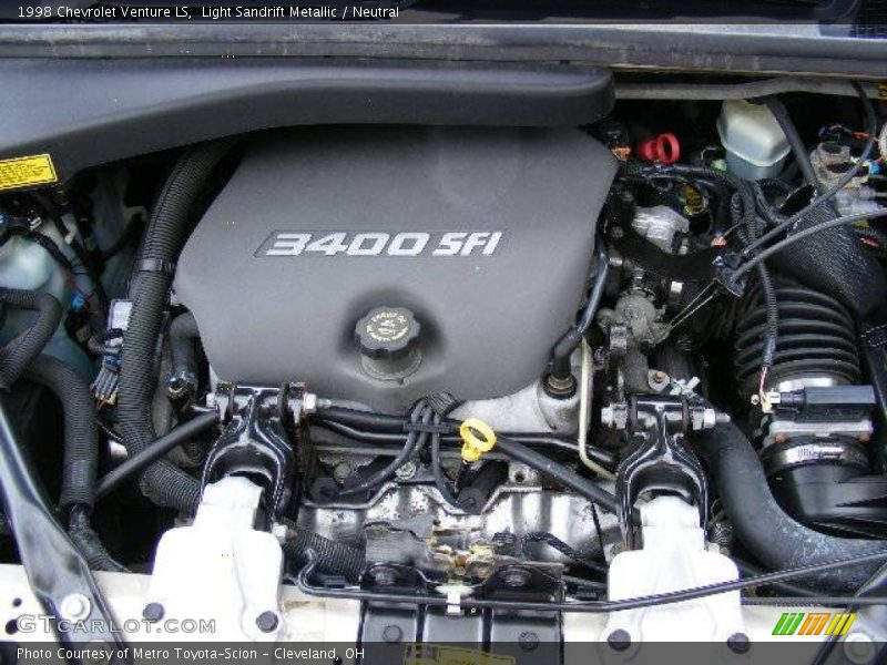 Light Sandrift Metallic / Neutral 1998 Chevrolet Venture LS