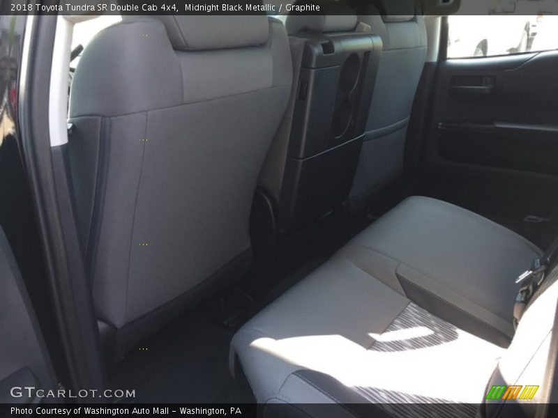 Midnight Black Metallic / Graphite 2018 Toyota Tundra SR Double Cab 4x4