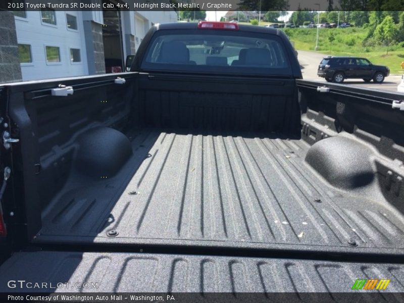 Midnight Black Metallic / Graphite 2018 Toyota Tundra SR Double Cab 4x4