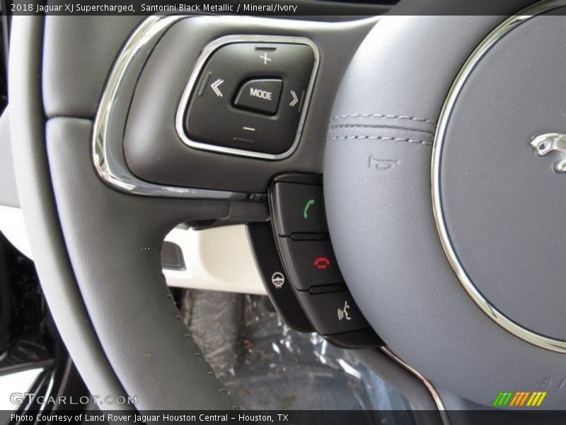 Santorini Black Metallic / Mineral/Ivory 2018 Jaguar XJ Supercharged