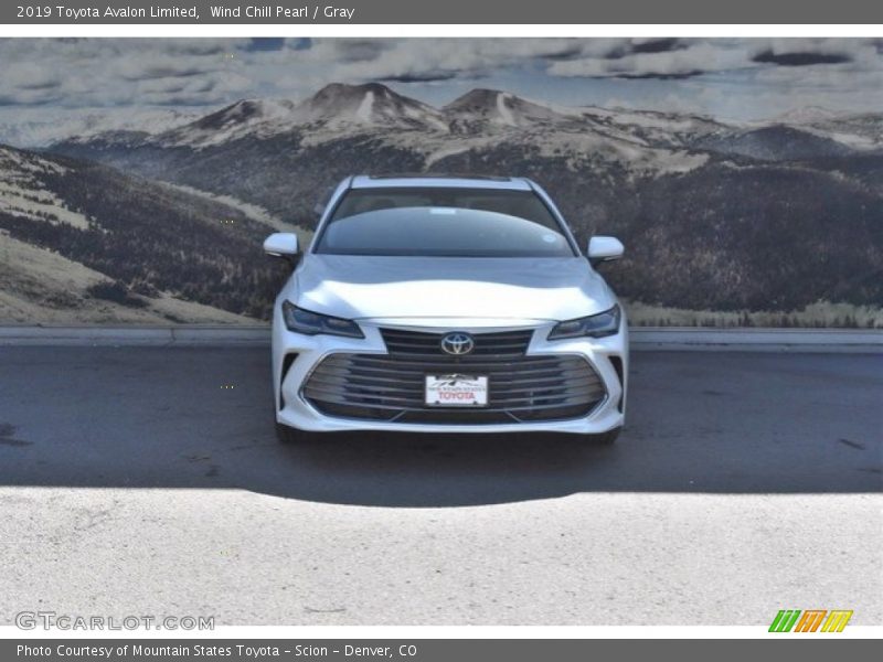 Wind Chill Pearl / Gray 2019 Toyota Avalon Limited