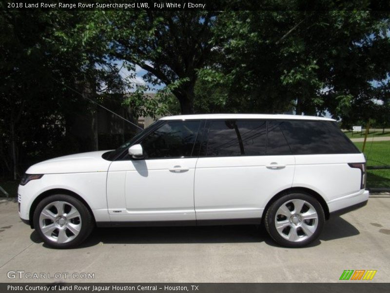 Fuji White / Ebony 2018 Land Rover Range Rover Supercharged LWB