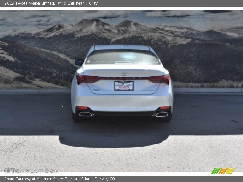 Wind Chill Pearl / Gray 2019 Toyota Avalon Limited