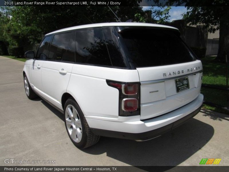 Fuji White / Ebony 2018 Land Rover Range Rover Supercharged LWB