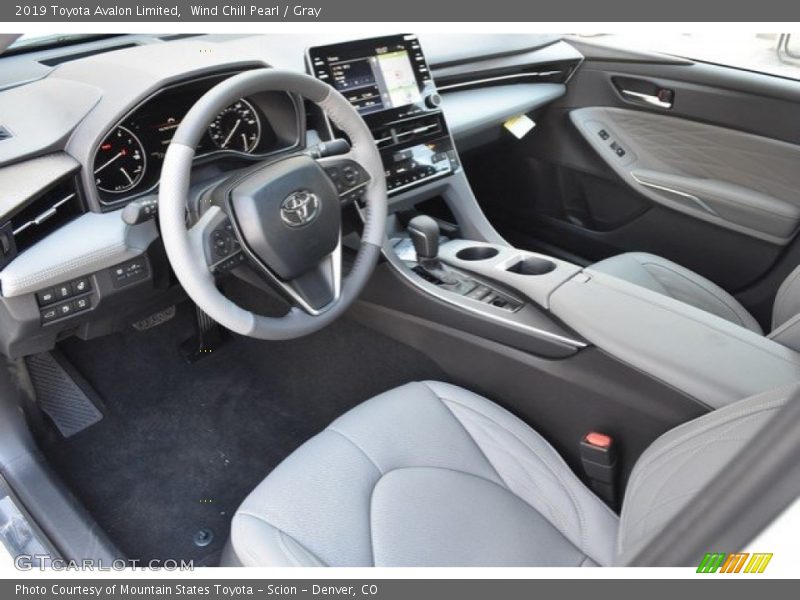  2019 Avalon Limited Gray Interior