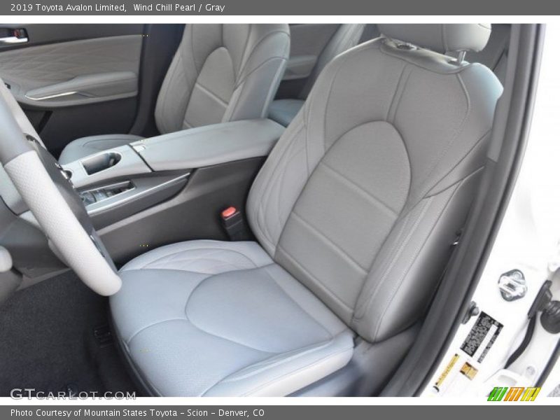 Wind Chill Pearl / Gray 2019 Toyota Avalon Limited