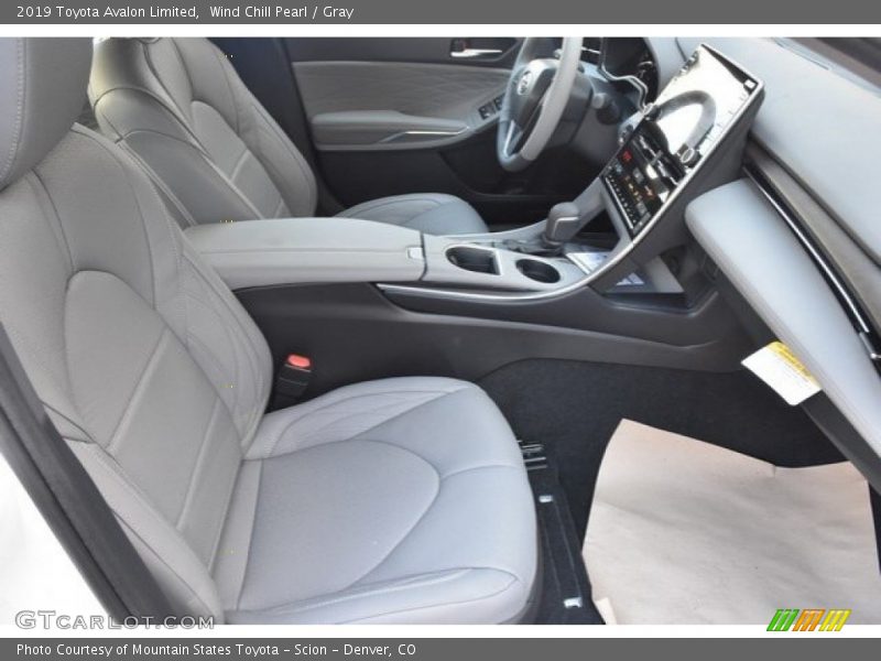 Wind Chill Pearl / Gray 2019 Toyota Avalon Limited