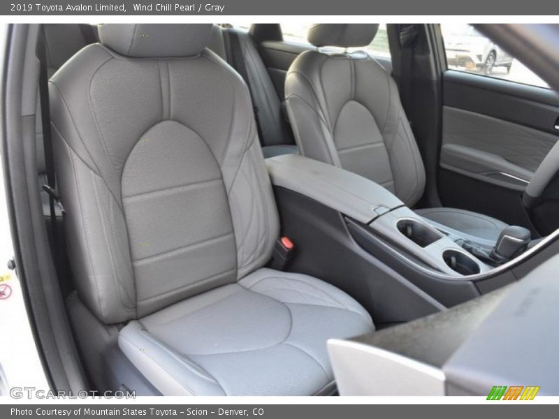 Wind Chill Pearl / Gray 2019 Toyota Avalon Limited