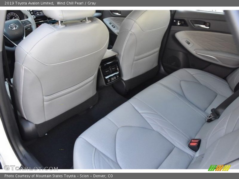 Wind Chill Pearl / Gray 2019 Toyota Avalon Limited