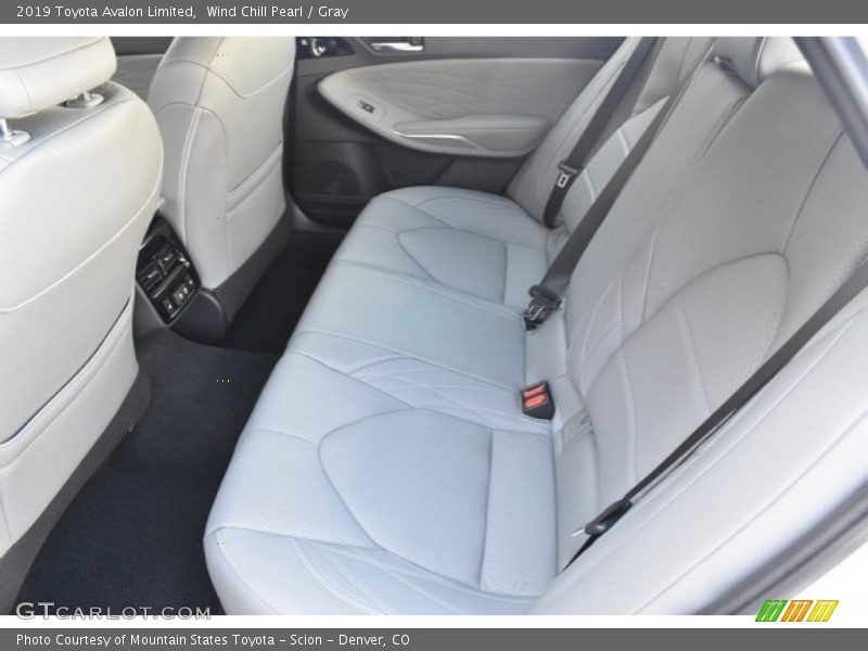 Wind Chill Pearl / Gray 2019 Toyota Avalon Limited