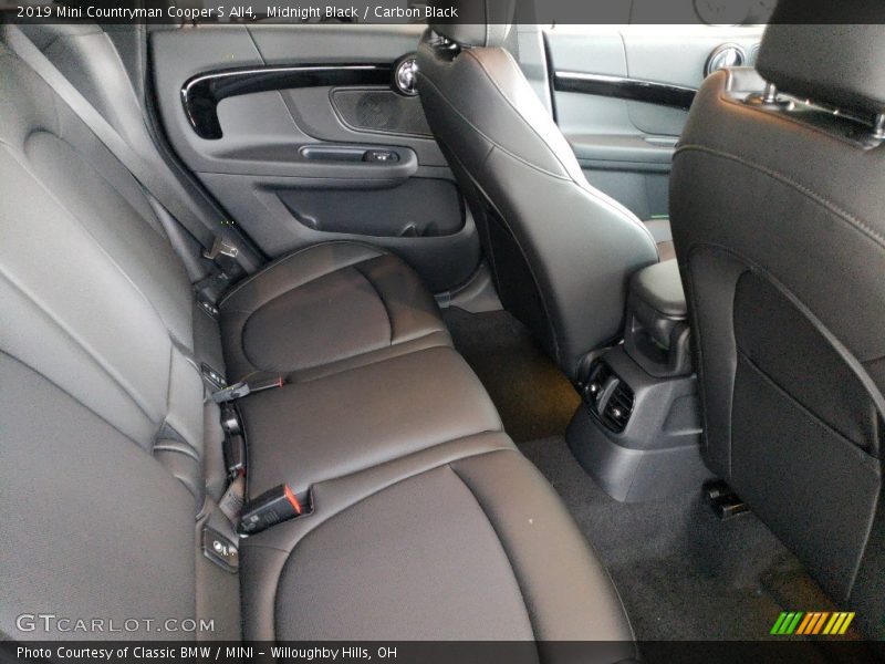 Rear Seat of 2019 Countryman Cooper S All4