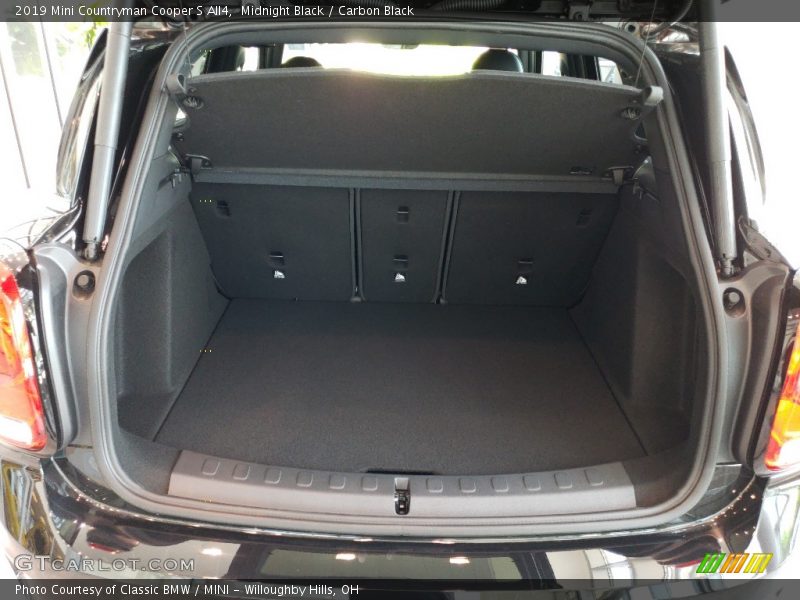  2019 Countryman Cooper S All4 Trunk