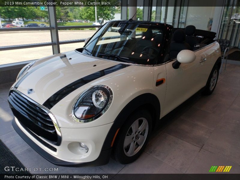  2019 Convertible Cooper Pepper White