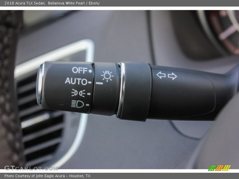 Bellanova White Pearl / Ebony 2018 Acura TLX Sedan