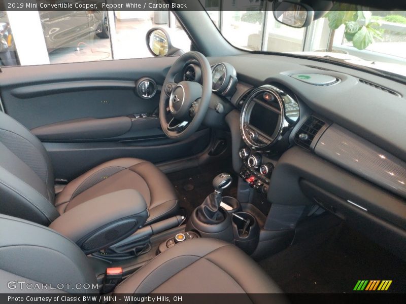  2019 Convertible Cooper Carbon Black Interior