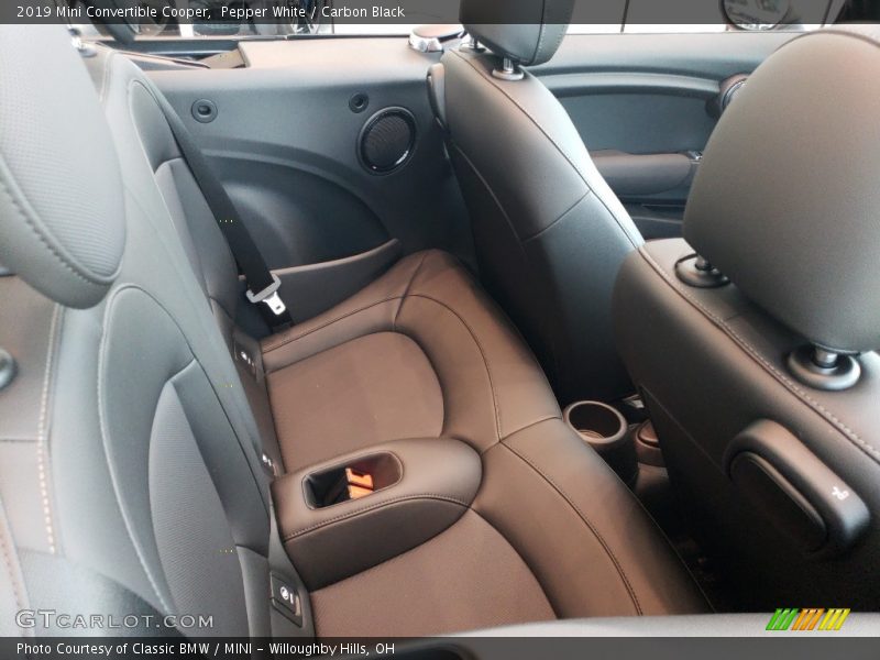 Rear Seat of 2019 Convertible Cooper