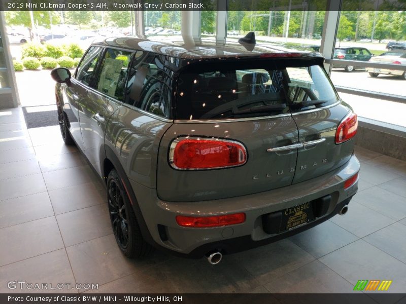 Moonwalk Grey / Carbon Black 2019 Mini Clubman Cooper S All4
