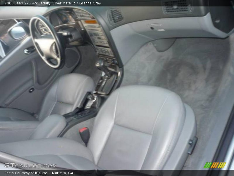 Silver Metallic / Granite Gray 2005 Saab 9-5 Arc Sedan