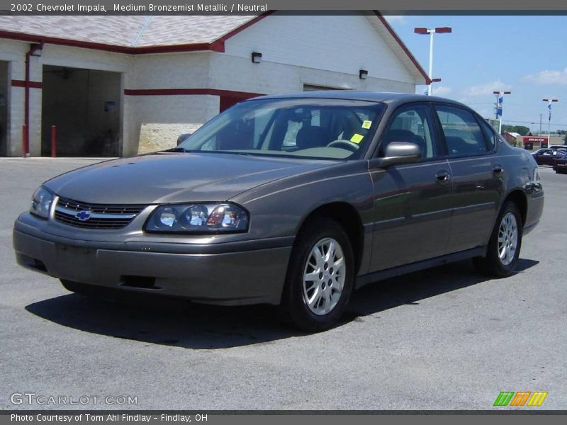 Medium Bronzemist Metallic / Neutral 2002 Chevrolet Impala