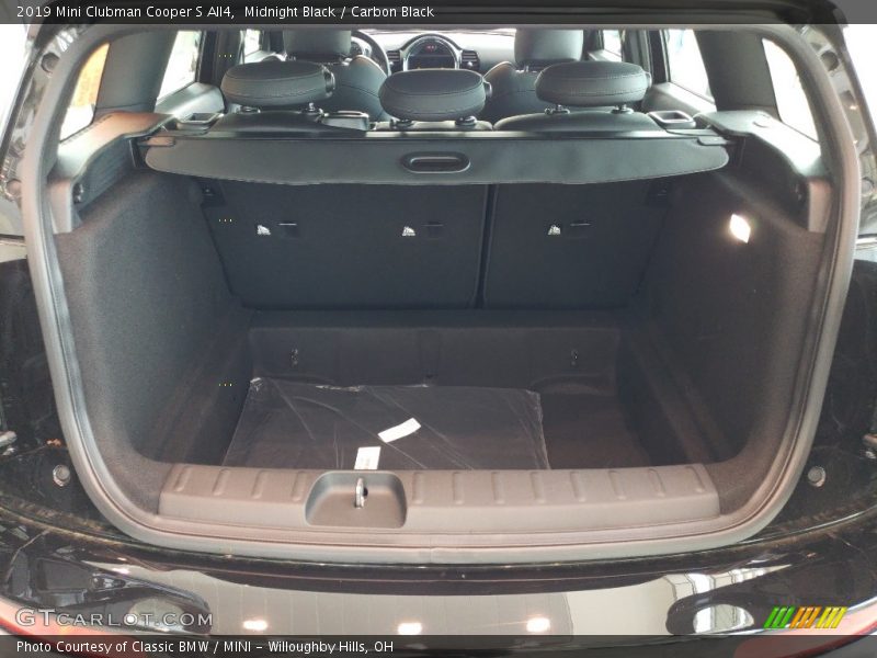  2019 Clubman Cooper S All4 Trunk