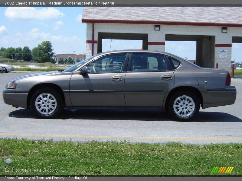 Medium Bronzemist Metallic / Neutral 2002 Chevrolet Impala