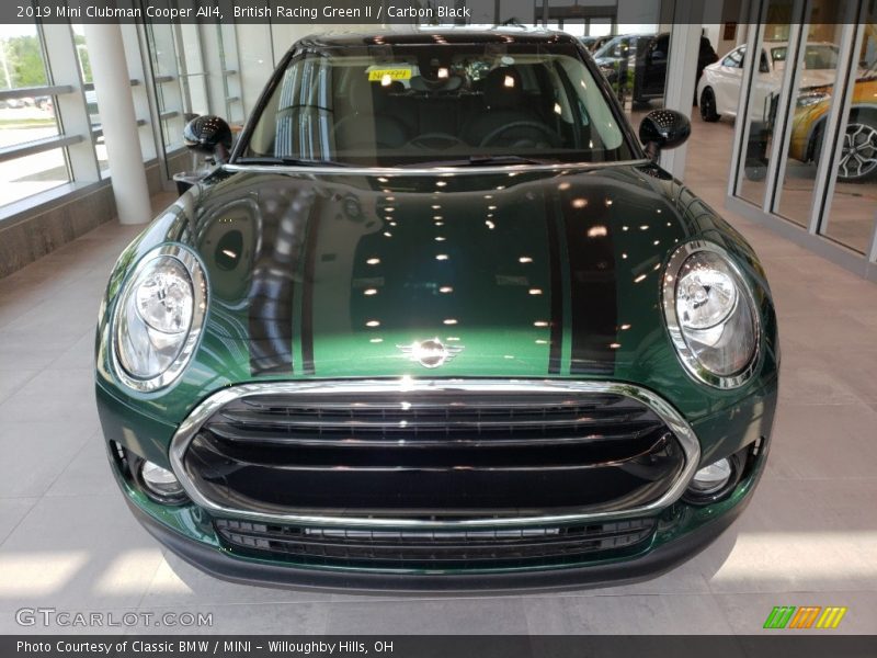 British Racing Green II / Carbon Black 2019 Mini Clubman Cooper All4