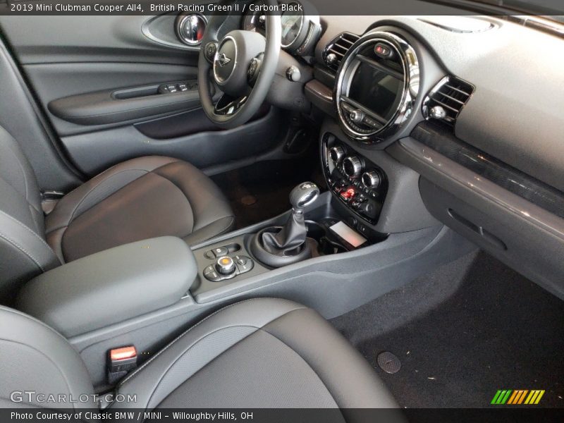  2019 Clubman Cooper All4 Carbon Black Interior