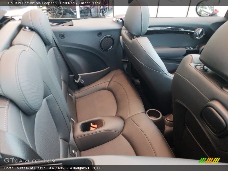 Rear Seat of 2019 Convertible Cooper S