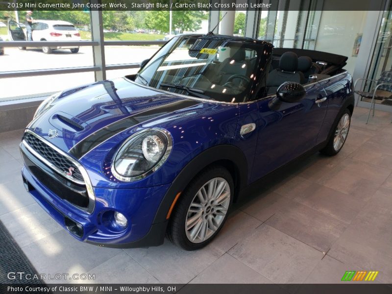  2019 Convertible John Cooper Works Starlight Blue