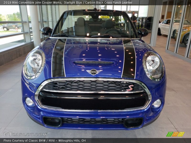  2019 Convertible John Cooper Works Starlight Blue