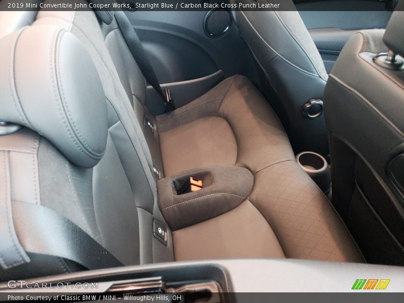 Rear Seat of 2019 Convertible John Cooper Works