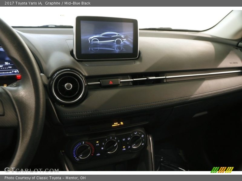 Graphite / Mid-Blue Black 2017 Toyota Yaris iA