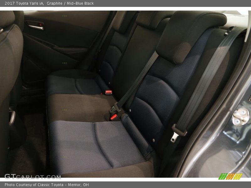 Graphite / Mid-Blue Black 2017 Toyota Yaris iA