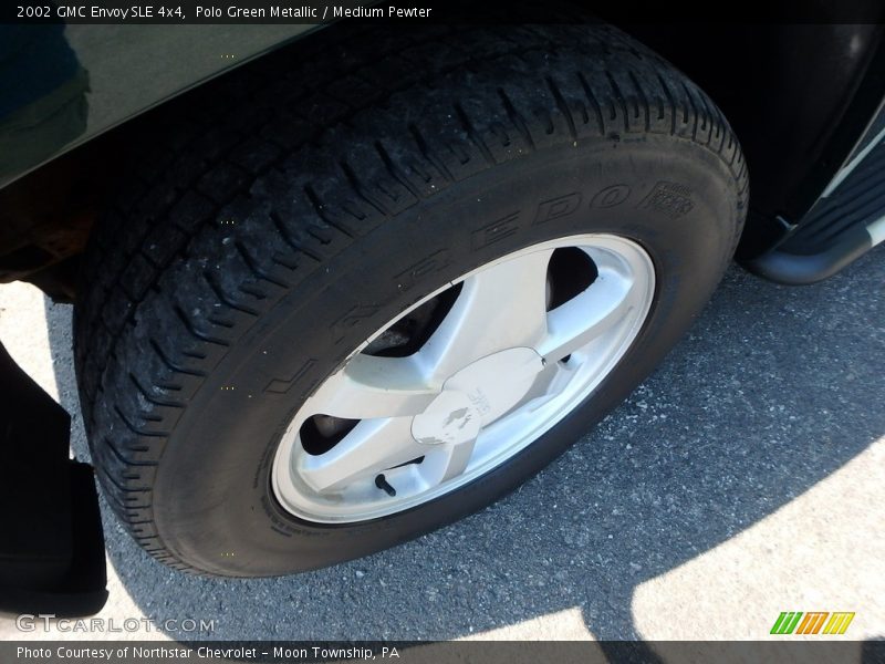 Polo Green Metallic / Medium Pewter 2002 GMC Envoy SLE 4x4