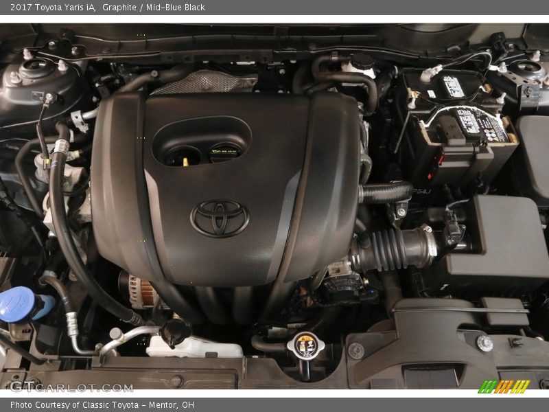 Graphite / Mid-Blue Black 2017 Toyota Yaris iA