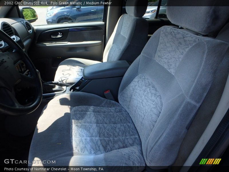 Polo Green Metallic / Medium Pewter 2002 GMC Envoy SLE 4x4