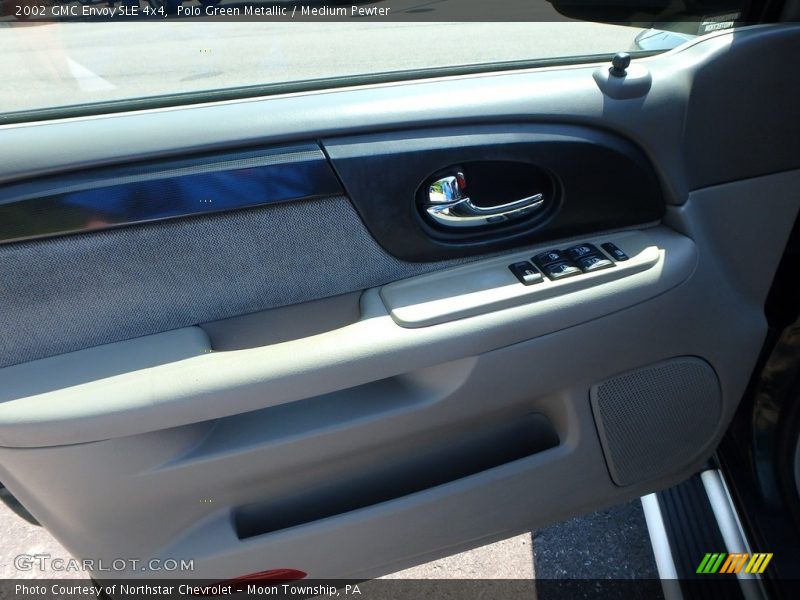Polo Green Metallic / Medium Pewter 2002 GMC Envoy SLE 4x4