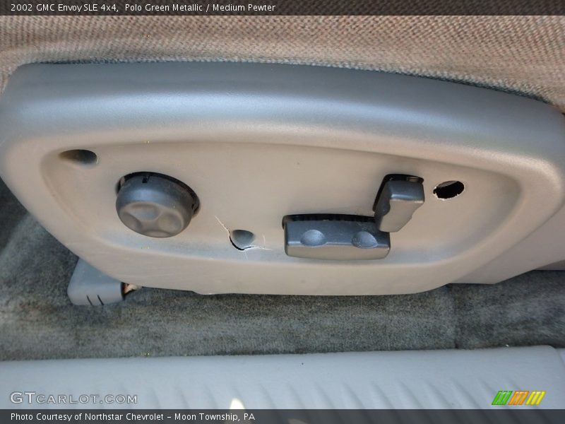 Polo Green Metallic / Medium Pewter 2002 GMC Envoy SLE 4x4