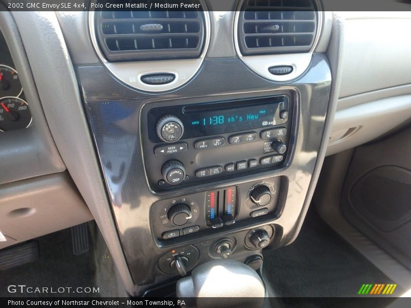Polo Green Metallic / Medium Pewter 2002 GMC Envoy SLE 4x4