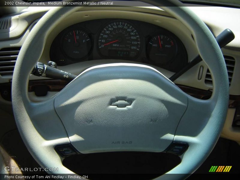 Medium Bronzemist Metallic / Neutral 2002 Chevrolet Impala