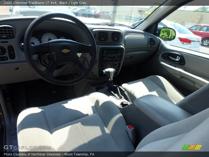 Black / Light Gray 2005 Chevrolet TrailBlazer LT 4x4