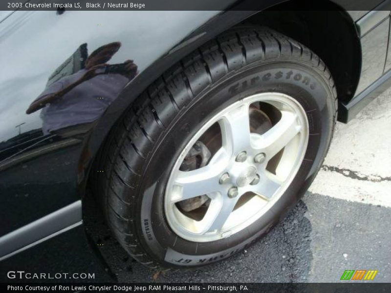 Black / Neutral Beige 2003 Chevrolet Impala LS